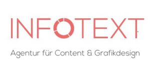 Logo: Infotext. Agentur für Content & Grafikdesign