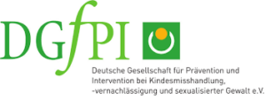 Logo: DGfPI. Deutsche Gesellschaft für Prävention und Intervention bei Kindesmisshandlung, -vernachlässigung und sexualisierter Gewalt e.V.