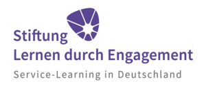 Logo: Stiftung Lernen durch Engagement. Service-Learning in Deutschland.