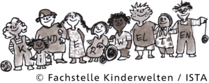 Logo der Fachstelle Kinderwelten